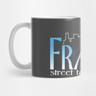 the lost fraser street tattoo shop Mug